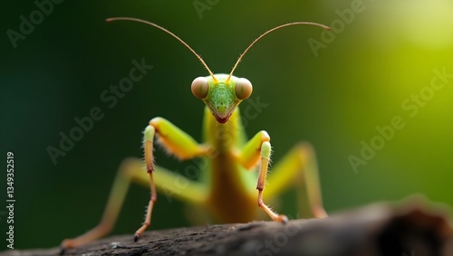 Majestic Praying Mantis Portrait