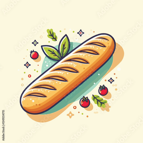 baguette, food, bread, bakery, breakfast, french, bun, meal, fresh, pastry, loaf, wheat, healthy, crust, tasty, nutrition, brown, isolated, flour, bake, organic, background, traditional, delicious, ce