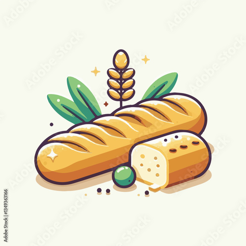 baguette, food, bread, bakery, breakfast, french, bun, meal, fresh, pastry, loaf, wheat, healthy, crust, tasty, nutrition, brown, isolated, flour, bake, organic, background, traditional, delicious, ce