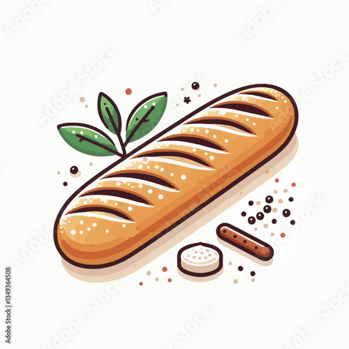 baguette, food, bread, bakery, breakfast, french, bun, meal, fresh, pastry, loaf, wheat, healthy, crust, tasty, nutrition, brown, isolated, flour, bake, organic, background, traditional, delicious, ce