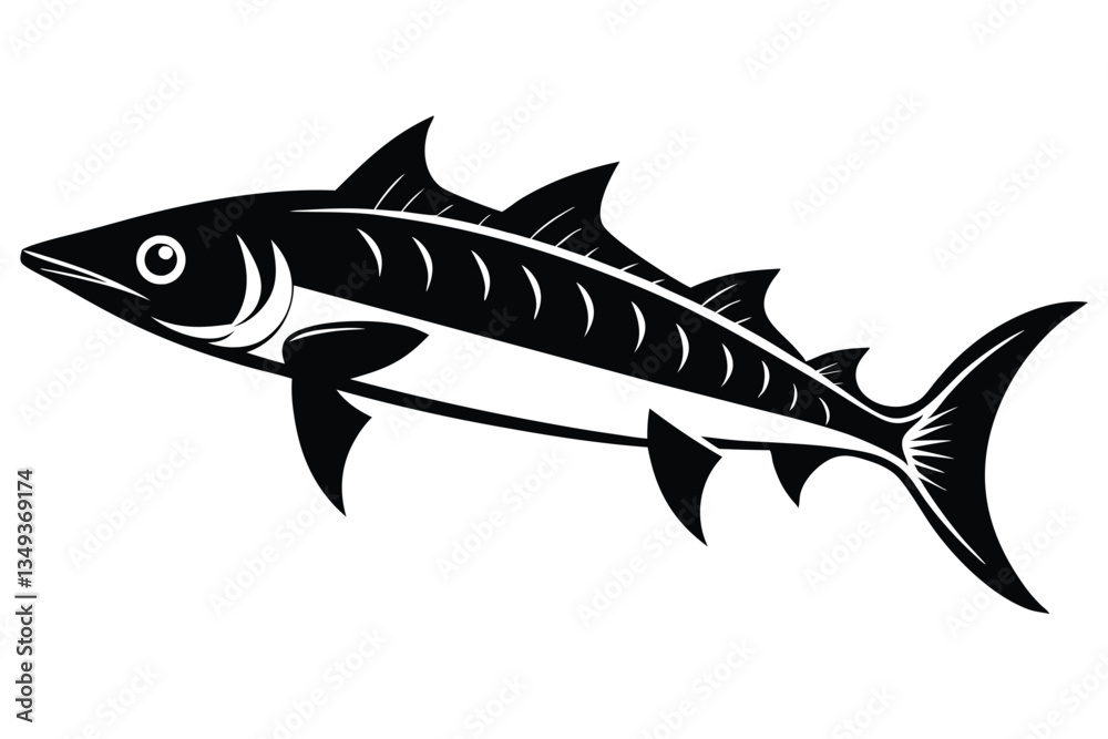 Obraz premium fish vector illustration
