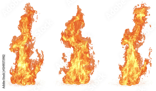 Fires burn blaze vector isolated set, flame illustration, fire, heat, burning, flame design, heatwave, wildfire, blazing flames, fire art, isolated fire images, flame artwork, heat effects