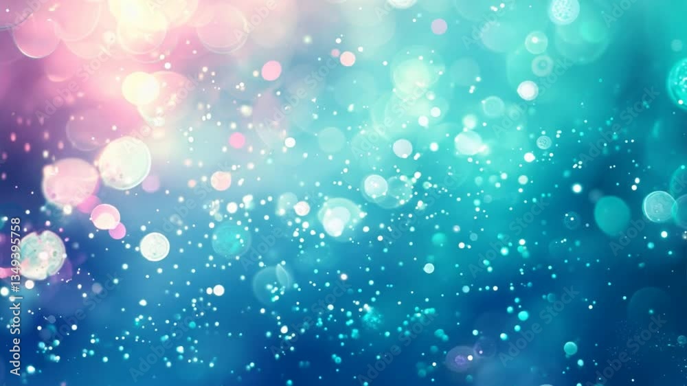 Bokeh Background with Soft Colorful Lights in Abstract Design Bokeh Background with Soft Colorful Lights in Abstract Design