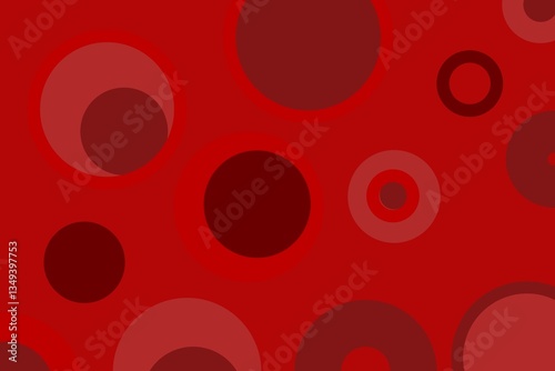 red circles background
