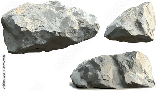 Hard rock vector stone, PNG transparent background, stone design, rock texture, geological shape, rock illustration, stone formation, nature stone, geology PNG vector