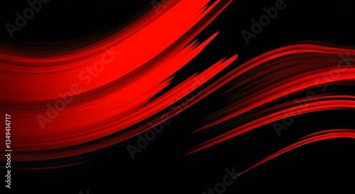Wallpaper Mural A bold, high-contrast red and black paint splash with an energetic feel, Ai Generated Torontodigital.ca