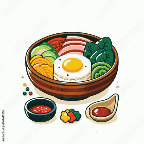 bibimbap, asian, cuisine, meal, healthy, delicious, food, rice, gourmet, korean food, vegetable, cooking, dinner, fresh, colorful, bowl, lunch, traditional, dish, egg, beef, spicy, korean, carrot, mea