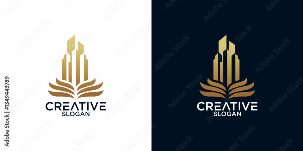building logo design vector inspiration building logo design vector inspiration