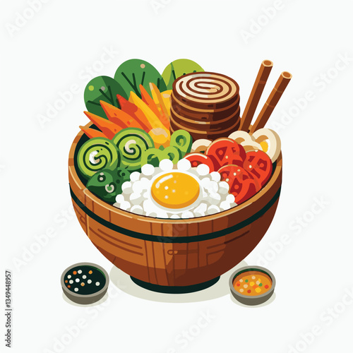 bibimbap, asian, cuisine, meal, healthy, delicious, food, rice, gourmet, korean food, vegetable, cooking, dinner, fresh, colorful, bowl, lunch, traditional, dish, egg, beef, spicy, korean, carrot, mea