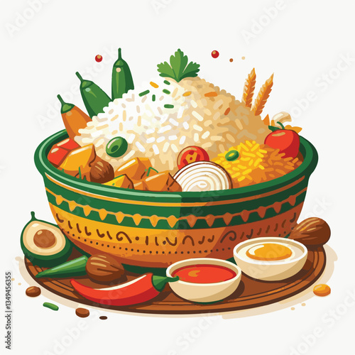 chicken, dinner, spicy, indian, cuisine, dish, asian, basmati, rice, meat, food, lunch, background, biryani, cooked, delicious, healthy, meal, india, restaurant, arabic, cooking, homemade, isolated, t