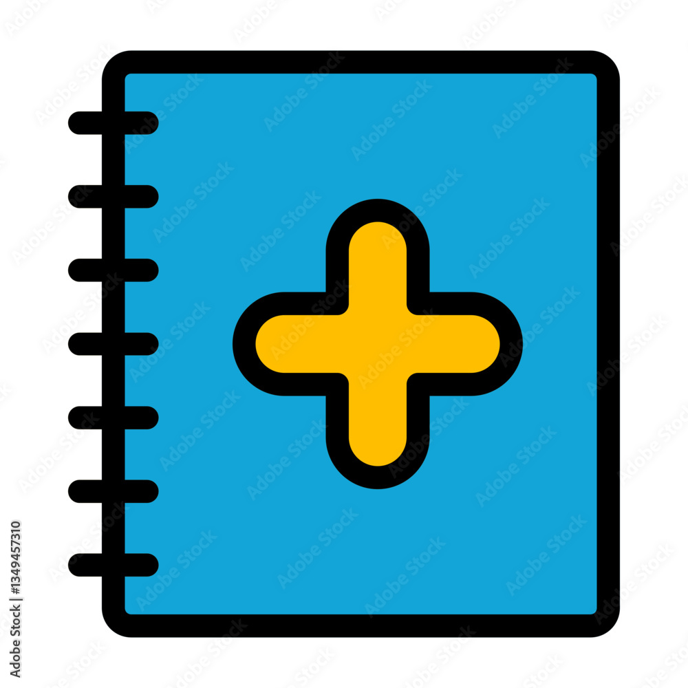 Obraz premium Note Book Icon