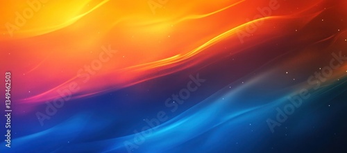 Abstract gradient background with dark blue and orange, blue to orange, featuring a blurred gradient, ideal for modern and elegant designs.