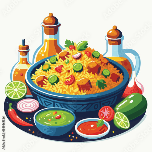 chicken, dinner, spicy, indian, cuisine, dish, asian, basmati, rice, meat, food, lunch, background, biryani, cooked, delicious, healthy, meal, india, restaurant, arabic, cooking, homemade, isolated, t