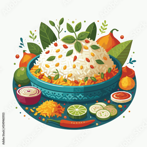 chicken, dinner, spicy, indian, cuisine, dish, asian, basmati, rice, meat, food, lunch, background, biryani, cooked, delicious, healthy, meal, india, restaurant, arabic, cooking, homemade, isolated, t