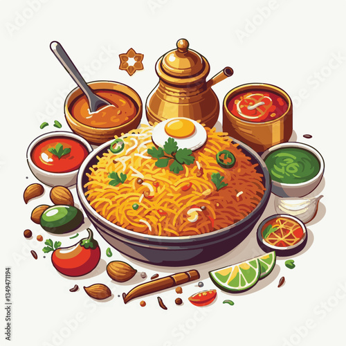chicken, dinner, spicy, indian, cuisine, dish, asian, basmati, rice, meat, food, lunch, background, biryani, cooked, delicious, healthy, meal, india, restaurant, arabic, cooking, homemade, isolated, t