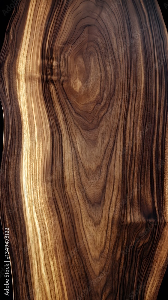 Obraz premium Stunning Walnut Wood Texture Background Image Live Edge Grain