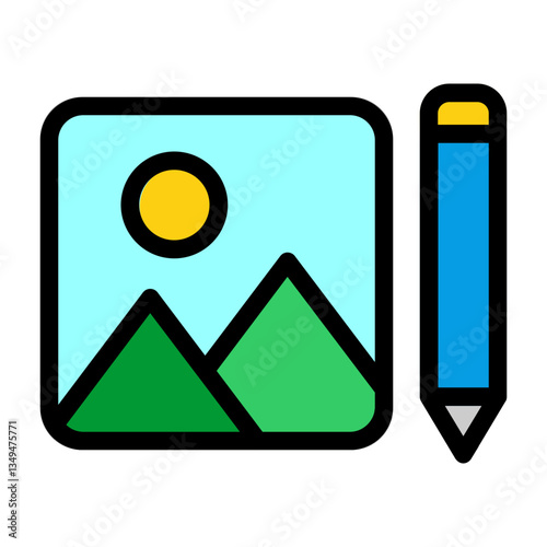 Edit Image Icon