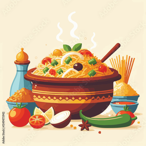 chicken, dinner, spicy, indian, cuisine, dish, asian, basmati, rice, meat, food, lunch, background, biryani, cooked, delicious, healthy, meal, india, restaurant, arabic, cooking, homemade, isolated, t