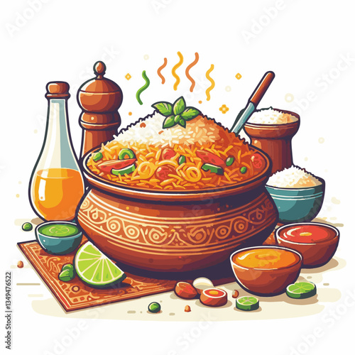 chicken, dinner, spicy, indian, cuisine, dish, asian, basmati, rice, meat, food, lunch, background, biryani, cooked, delicious, healthy, meal, india, restaurant, arabic, cooking, homemade, isolated, t