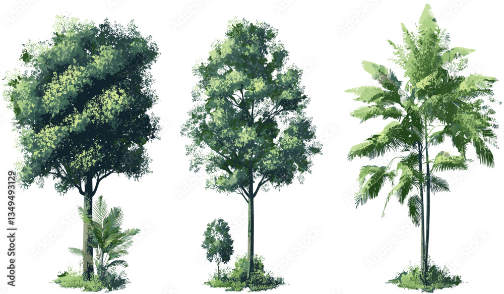 jungle trees, vector PNG, cut shapes, tropical forest, exotic jungle, palm leaves, nature background, wild tree silhouettes, tropical design jungle trees, vector PNG, cut shapes, tropical forest, exotic jungle, palm leaves, nature background, wild tree silhouettes, tropical design