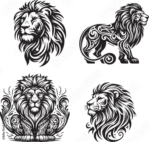 lion logo design