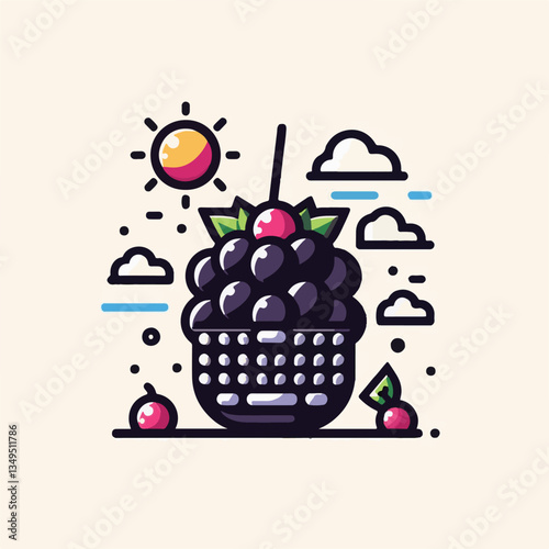 blackberry, food, fruit, berry, organic, fresh, healthy, sweet, natural, background, vitamin, isolated, juicy, ripe, raspberry, summer, dessert, berries, set, black, diet, nature, ingredient, freshnes