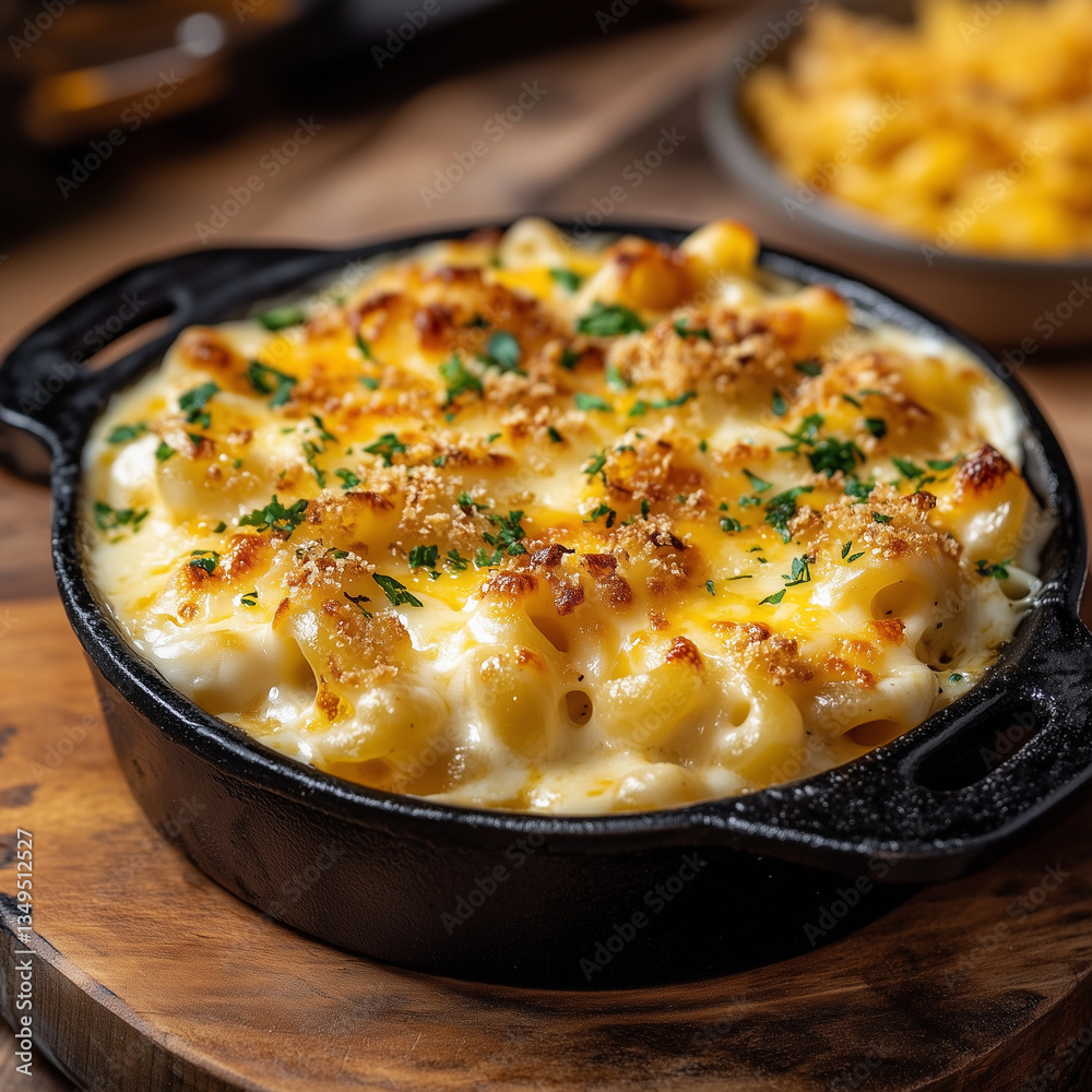 Golden Baked Mac and Cheese with Melted Cheese Topping – July 14 Celebration Golden Baked Mac and Cheese with Melted Cheese Topping – July 14 Celebration