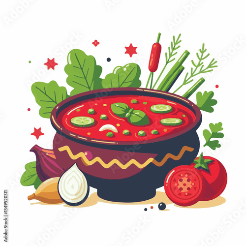 soup, food, borscht, bowl, ukrainian, dish, lunch, dinner, vegetable, beet, cream, cuisine, borsch, beetroot, red, meat, traditional, healthy, meal, homemade, hot, gourmet, plate, garlic, tasty, cooki