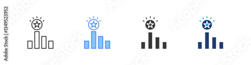 Competitive Multi Style Icon Sheet