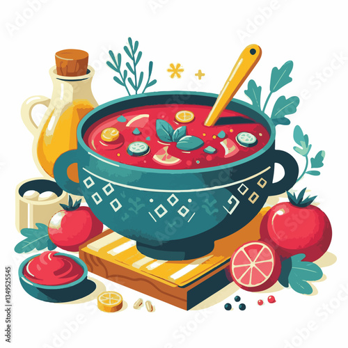 soup, food, borscht, bowl, ukrainian, dish, lunch, dinner, vegetable, beet, cream, cuisine, borsch, beetroot, red, meat, traditional, healthy, meal, homemade, hot, gourmet, plate, garlic, tasty, cooki