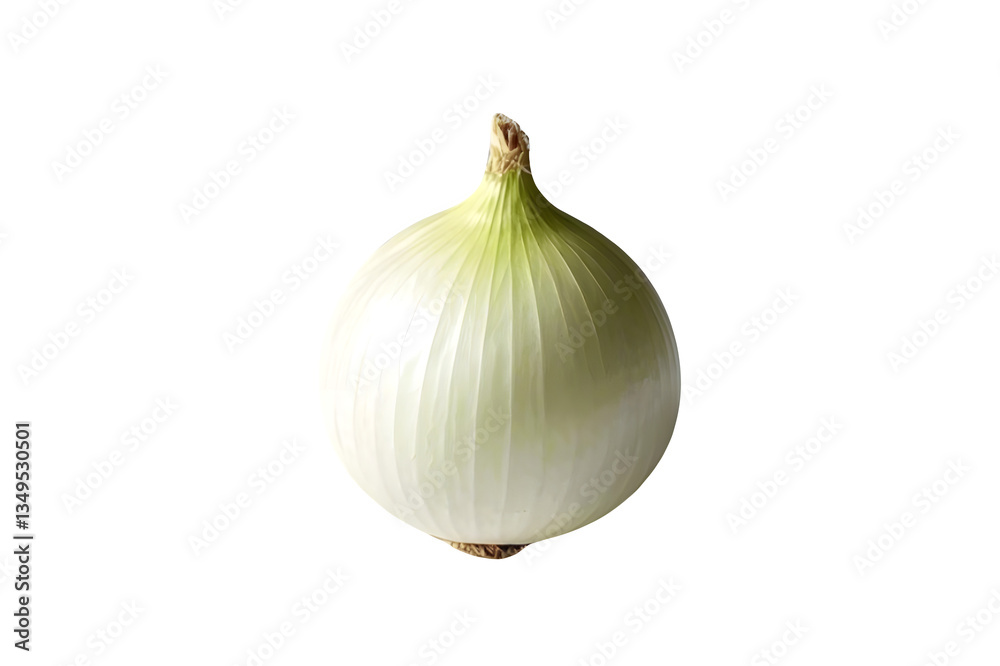 Obraz premium onion isolated on transparent background