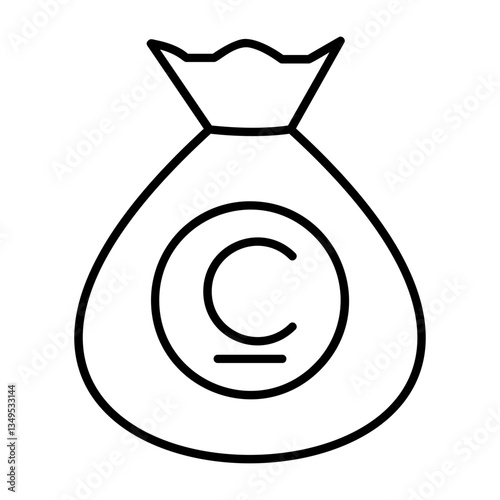 Kyrgyzstani Som Note Icon