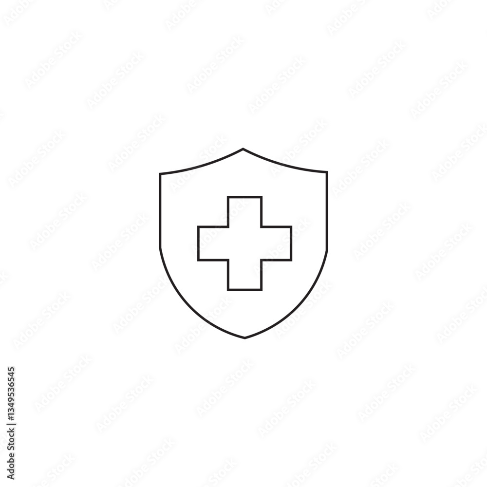 single outline icons protection related to healthcare and medical. Linier icons collection. editable stroke. Vector illustration single outline icons protection related to healthcare and medical. Linier icons collection. editable stroke. Vector illustration