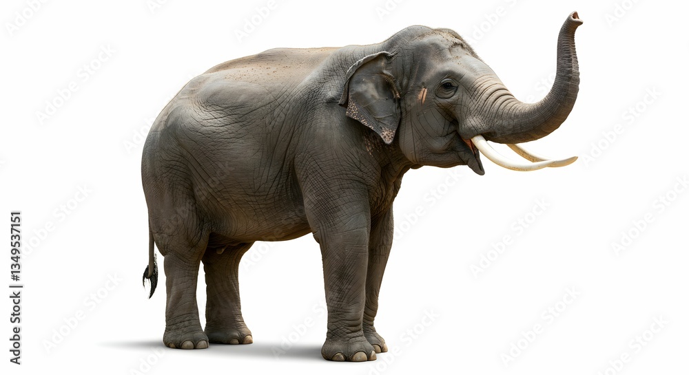 Obraz premium Elephants: Majestic Mammals and Their Conservation