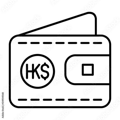 Hong Kong Dollar Note Icon