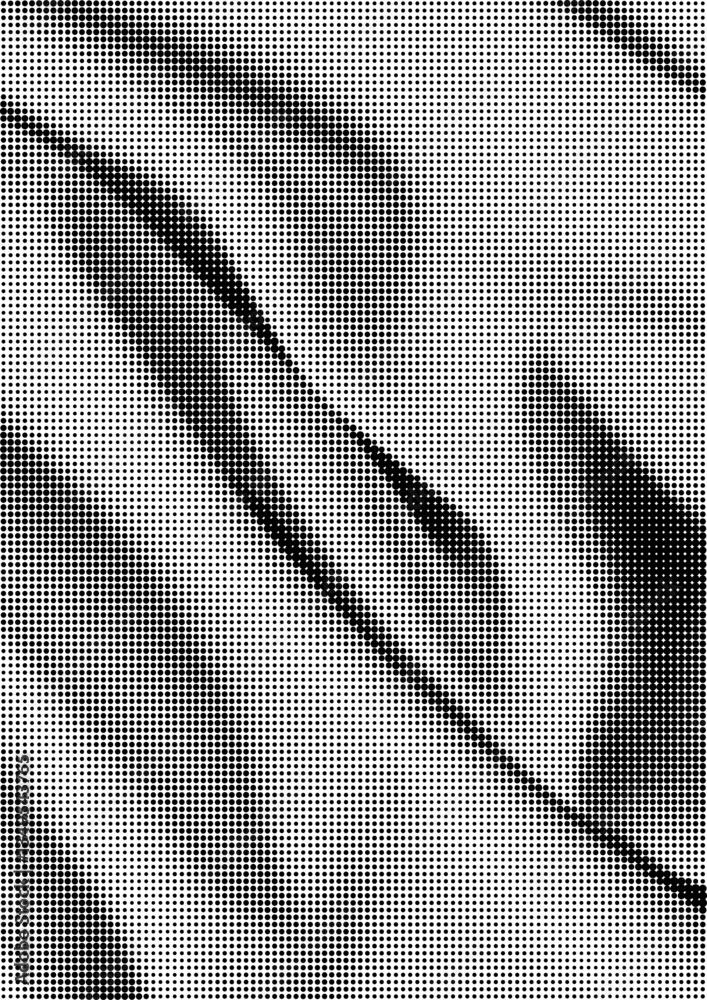 Fototapeta premium Large vector abstract halftone texture with a transparent background