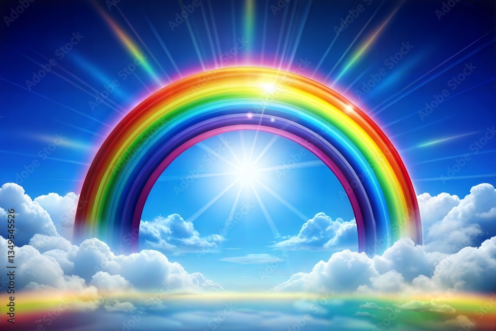 rainbow in the sky rainbow in the sky