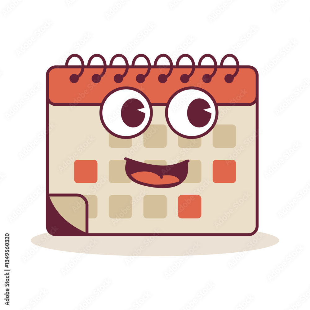 calendar date groovy character