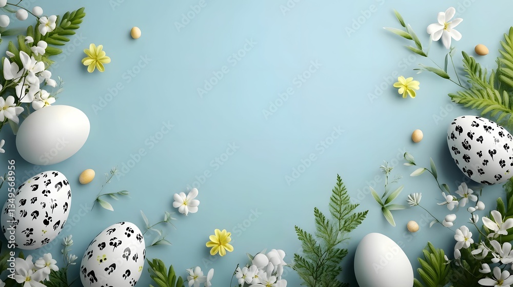 custom made wallpaper toronto digitalPastel Easter Delight: A Festive Springtime Composition