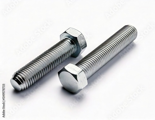 Hex Head Bolts: Precision Engineering in a Minimalist Style