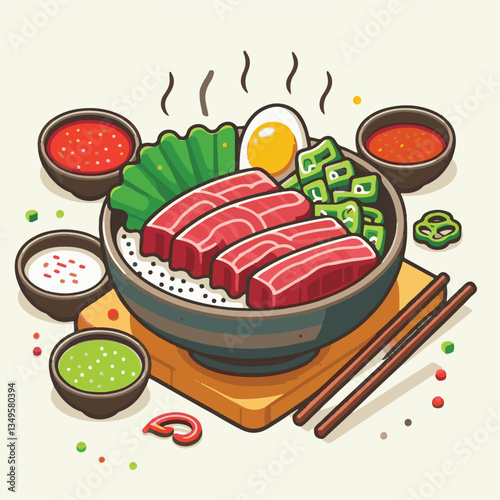 cuisine, meal, dish, meat, bulgogi, delicious, dinner, restaurant, beef, cooking, lunch, traditional, food, healthy, gourmet, asian, background, menu, spicy, plate, bbq, korean, korean food, barbecue,