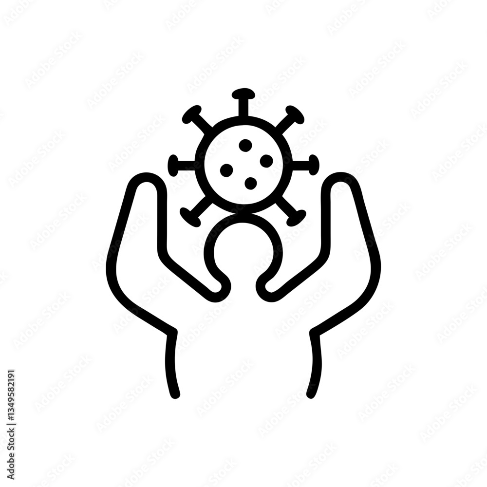 Obraz premium corona virus