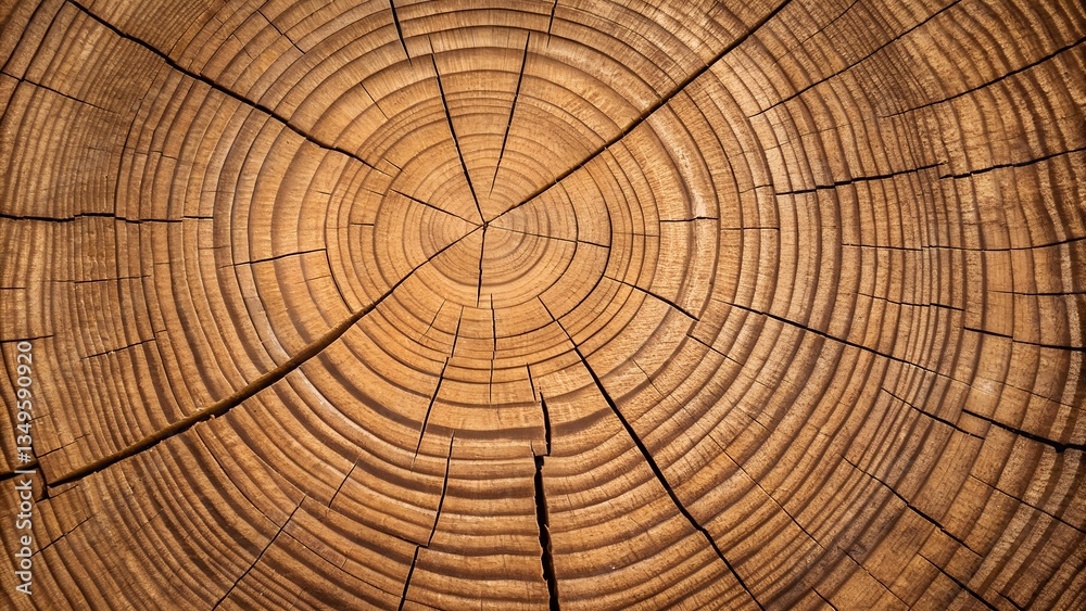 Tree Rings Close-Up – Wood Growth Patterns and Natural Texture Tree Rings Close-Up – Wood Growth Patterns and Natural Texture