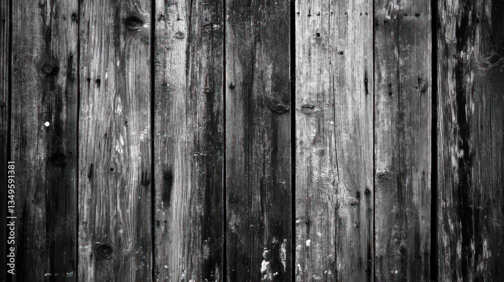 Weathered black wood fence background texture Weathered black wood fence background texture