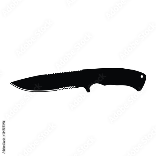 knife isolated on white