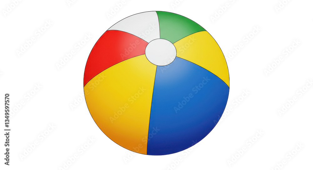 Fototapeta premium Colorful Beach Ball