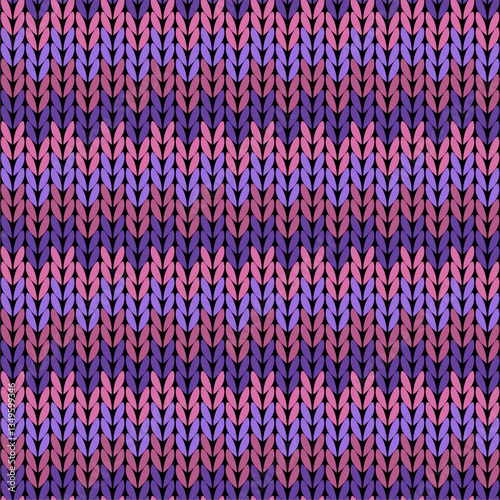 Knitted background pattern wallpaper knitting decorative print handmade textile knitting handiwork	