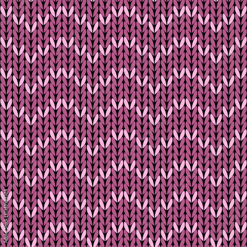 Knitted background pattern wallpaper knitting decorative print handmade textile knitting handiwork	