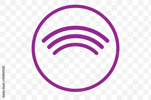 General icon of Spotify application .