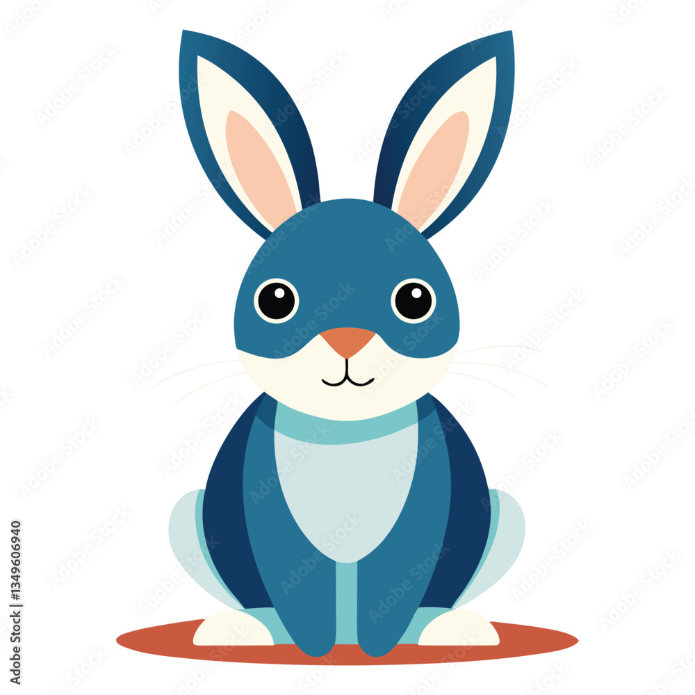 Rabbit character vector cute animal-1 Rabbit character vector cute animal-1
